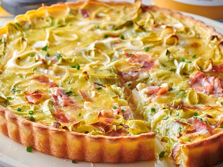 Quiche als avondmaal